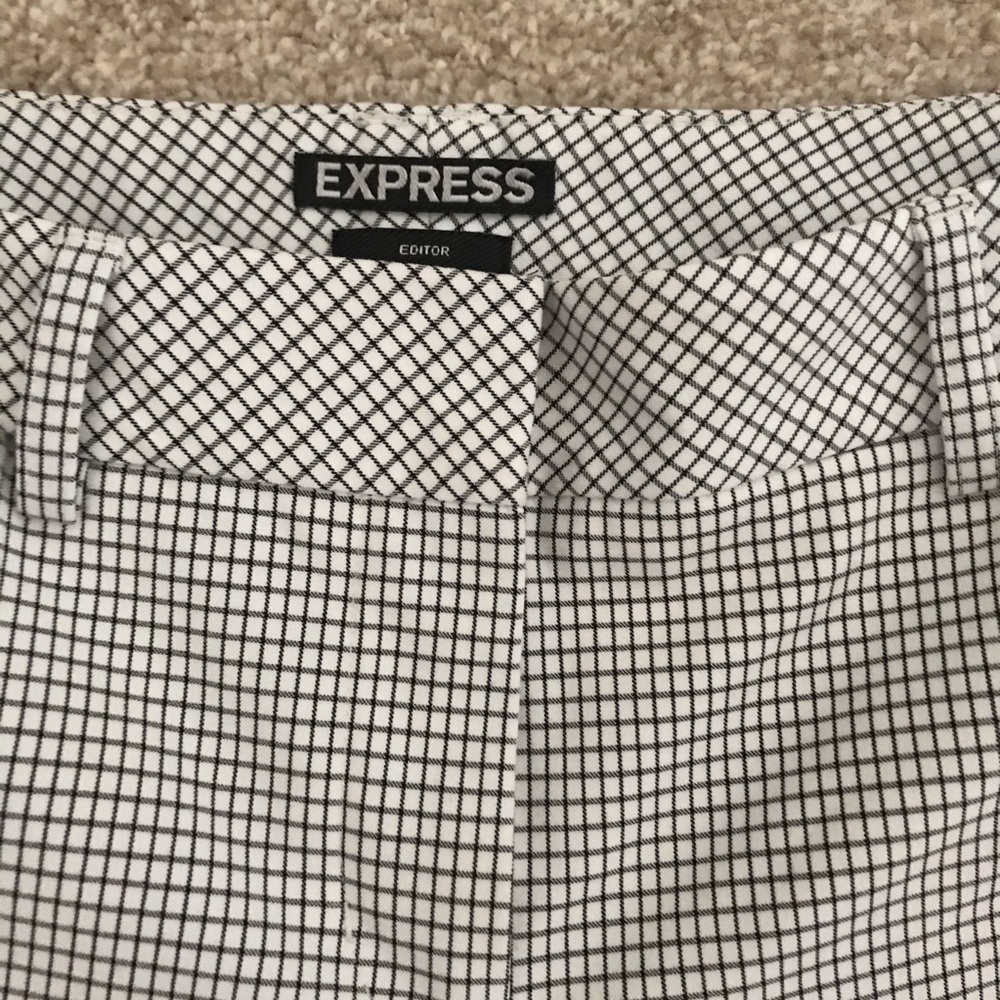Express cropped dress pant